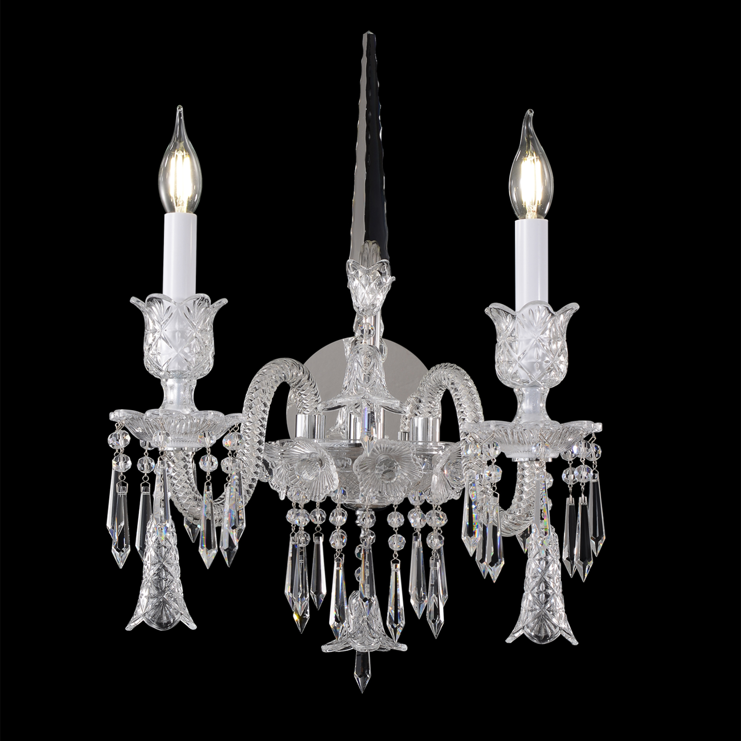 Бра Crystal Lux VERSAILLES AP2 CHROME