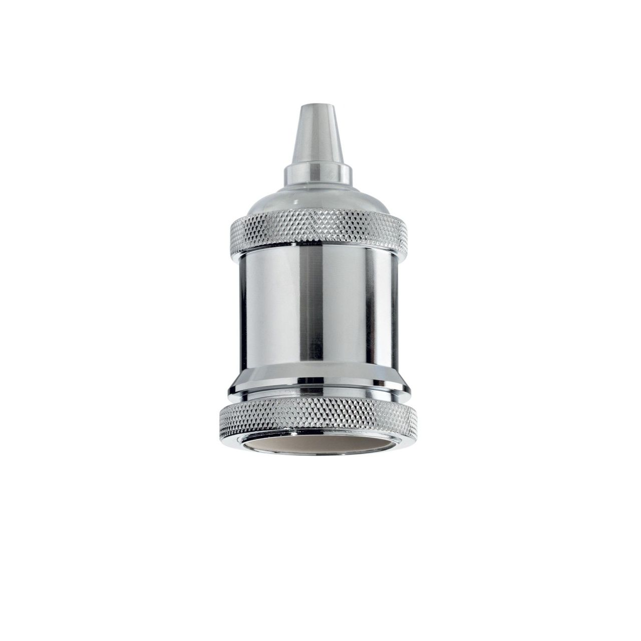 Патрон Ideal Lux PORTALAMPADA E27 GHIERA CROMO 249193