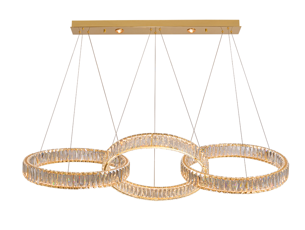 Люстра Newport CRYSTAL 8243N/S gold