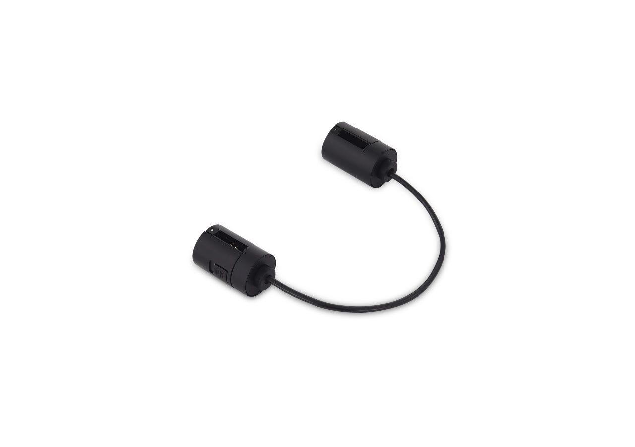 Адаптер токопроводящий между двумя шинами Flexy, гибкий, D30xH43 Donolux Flexible Connector DLFB