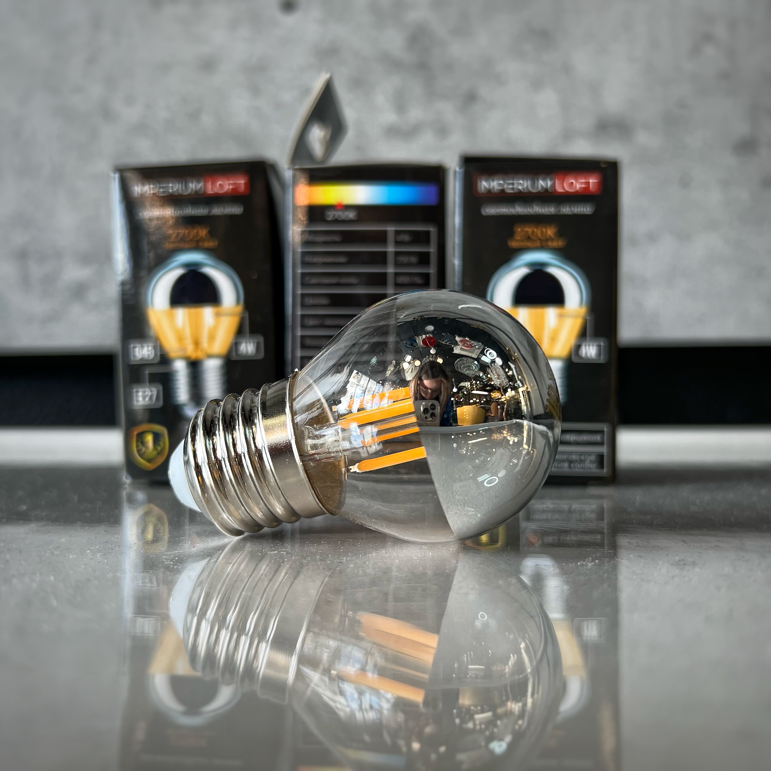 Лампочка Led С Гальваническим Покрытием Для Modo Chandelier 143767-22 143767-22