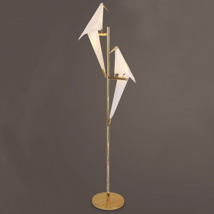 Торшер Origami Bird Floor Two Lamps Chandelux CHDL-10336