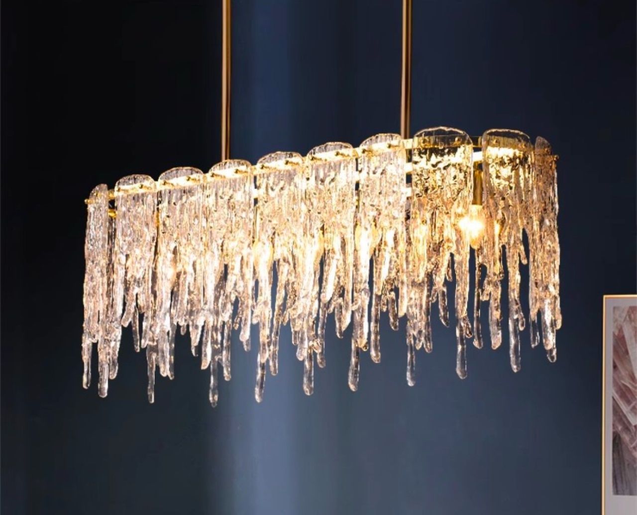 Люстра A|H Cold Heart Line Gold Chandelier L150 AMG007384