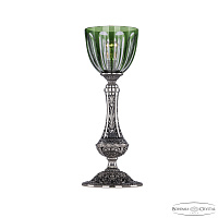 Настольная лампа Bohemia Ivele Crystal 71100L/15 NB P1 Clear-Green/H-1H