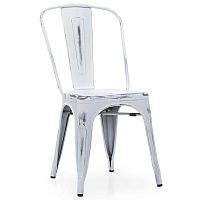Кухонный стул Tolix Chair Vintage White designed by Xavier Pauchard in 1934 03.121