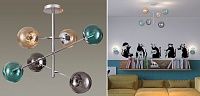 Люстра Bolle hanging 6 lamp Multi Color 40.2750