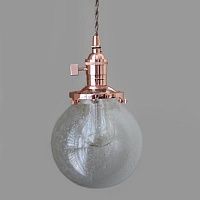 Подвесной светильник Bubble Sphere Glass Copper Loft Concept 40.1563