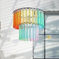 Светильник LOFT Multicolor Glass Mid L02268