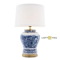 Настольная лампа Chinese Blue 112085 112085