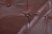 Пуф MAK interior Amrit brown leather YF-1890-BRL