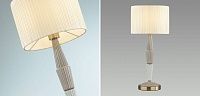 Настольная лампа с тканевым абажуром Nude Color 43.982-3