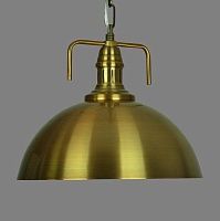 Люстра Loft industrial Cone Bell | Латунь античная