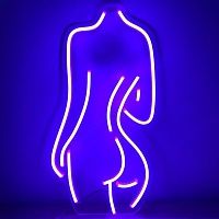 Неоновая настенная лампа Silhouette II Neon Wall Lamp Loft-Concept 46.200-2