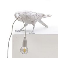 Настольная лампа SLT Bird Lamp White Playing Loft Concept 43.14733