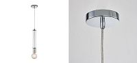 Подвесной светильник цвета хрома Industrial Loft-Concept 40.6165-3