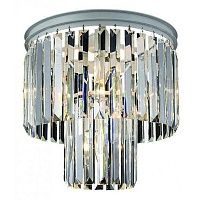 Потолочный светильник RH Odeon Clear Glass ceiling chandelier 2 Square 48.163 Loft-Concept
