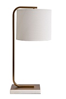 Настольная лампа (белый плафон) Garda Light 22-89016