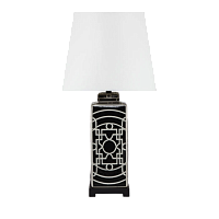 Настольная лампа Black & White Puzzle Loft Concept 43.167