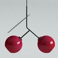 Подвесной светильник Cherry Pendant Double Red 40.3608-0