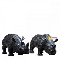 Статуэтка Rhinoceros (2 шт.) 109807 109807