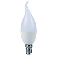 Лампа Elvan E14-7W-3000К-C37-flame
