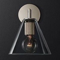 Бра Rh Utilitaire Funnel Shade Single Sconce Silver 44.544 123271-22