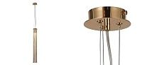 Подвесной светильник с декором из цепочек ATLANTIS CHAIN Золото Loft-Concept 40.6196-3