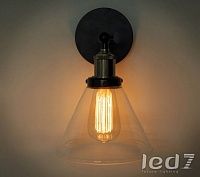 Светильник LED7 Future Lighting Loft Industry Steampunk Y Glass Wall