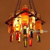 Светильник лофт Bottle Chandelier Loft4You L02050