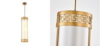 Подвесной светильник с греческим орнаментом Miander Gold Loft-Concept 40.6560-3