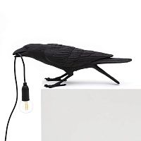 Настольная лампа SLT Bird Lamp Black Playing Loft Concept 43.14736