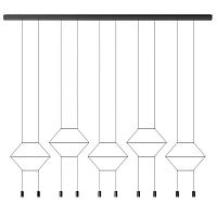 Подвесной светильник Vibia Wireflow Lineal Pendant Light 0331 Loft Concept 40.1636