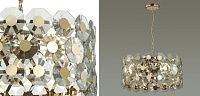 Люстра Crystal Octagons Gold 40.4581-3