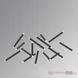 Люстра Dutti D0068 Led Chandelier Modern 14 Black 40.3257