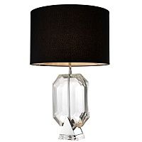 Настольная лампа Eichholtz Table Lamp Emerald Nickel & black