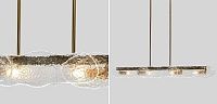 Люстра Linear Glass Clouds Chandelier 40.4841