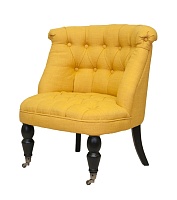 Кресло MAK interior Aviana yellow YF-1901-M