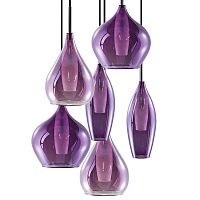 Люстра Candiano Purple 6 Light 40.3039-3 Loft-Concept