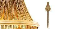 Бра Wall Lamp Martinez Gold Loft Concept 44.095