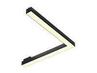 Светильник TrackLine Fold Angle (ral9005/400mm/400mm/LT70 — 3K/20W/120deg)