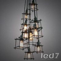 Светильник LED7 Future Lighting Loft Industry Retro Square Group