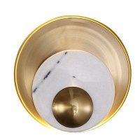 Бра Ginger & Jagger Pearl WALL LAMP round gold Loft Concept 44.614