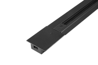 Шинопровод однофазный встраиваемый черный SWG 4907