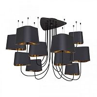 Люстра Designheure Lighting Black Grand Nuage10 плафонов Loft-Concept 40.5863-3