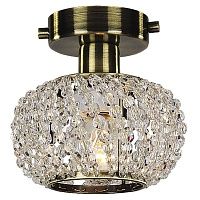 Потолочный светильник с плафоном из хрусталя Cocoon Bronze Loft-Concept 48.596-3