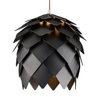 Подвесной светильник Crimea Pine Cone Black | диаметр 40 см