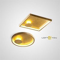 Светильник потолочный Loft4you Kyoto Gold L09338