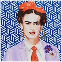 Картина Frida with Lavender Power Suit and Tie Loft Concept 80.411-1
