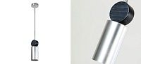 Подвесной светильник цвета серебра MOGIR Loft-Concept 40.6412-3
