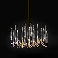 Люстра Round Chandelier Gold D60 by Il Pezzo Mancante RG61106